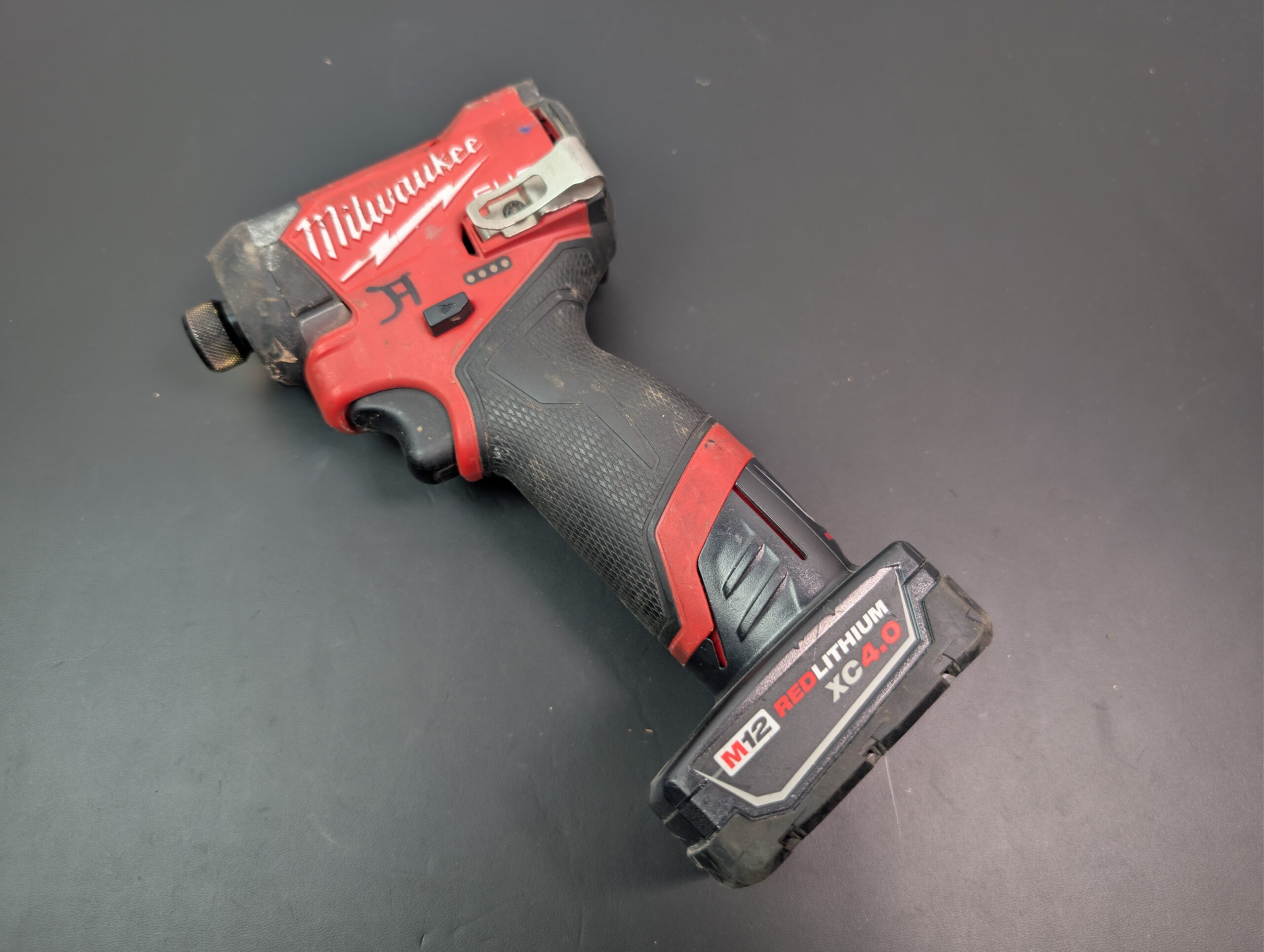 Milwaukee M12 FUEL impact driver with XC4.0 pack