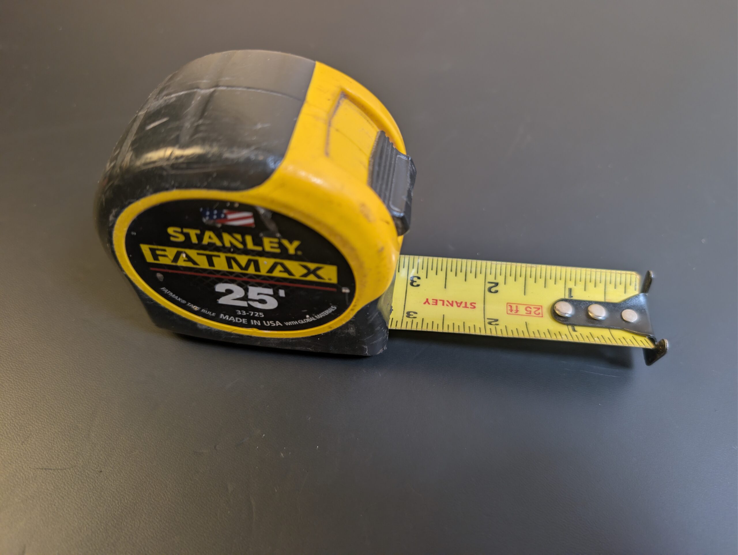 Stanley FatMax 25-foot tape measure