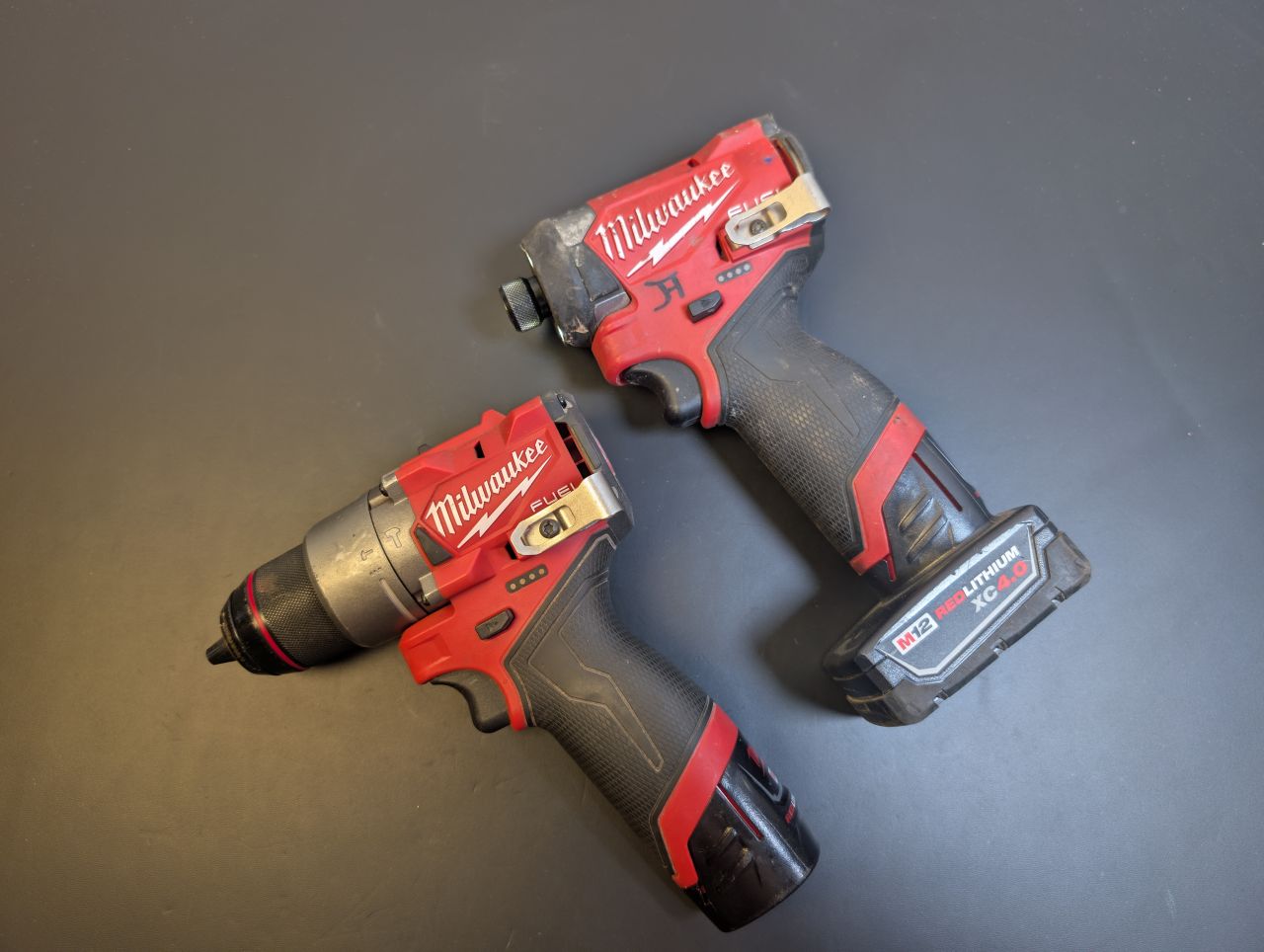 Milwaukee M12 FUEL drill and impact driver combo