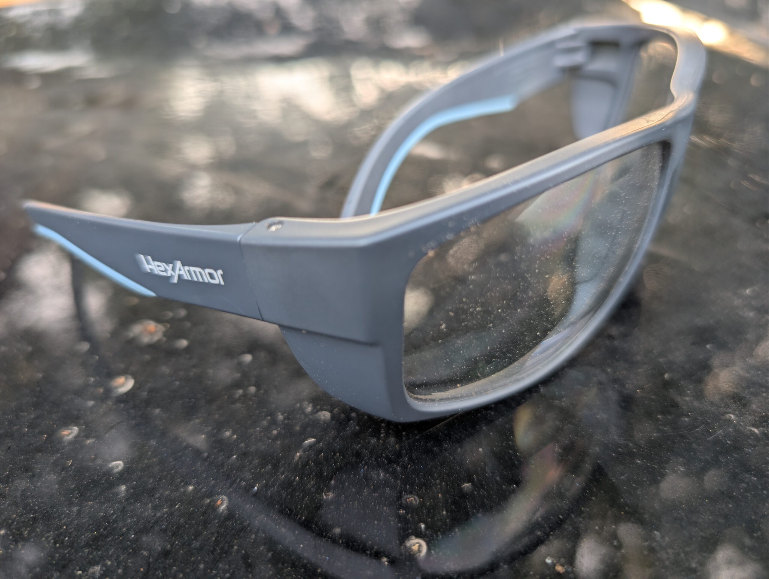 HexArmor impact safety glasses